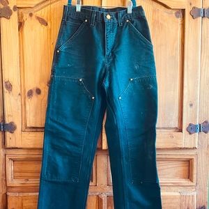 Carhartt Black Work Pants, good condition, 28.5” inseam & roughly a 28” waist